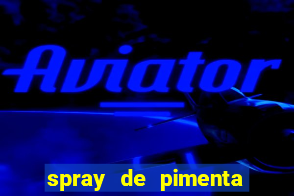 spray de pimenta profissional policial - espargidor 750ml